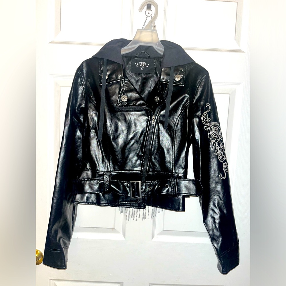 Like New LL Cool J Faux Leather Jacket